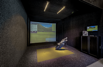 Full swing golf simulator